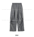 loopy pocket cargo nylon pants