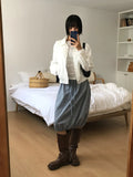 STRAP HIGH NECK BLOUSON