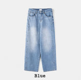 Rotin Studded Wide Denim Pants