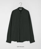 [unisex] Enshi Nylon Pocket Over Long Sleeve Shirt