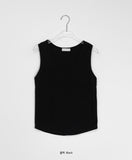 Sudos Basic Rib Round Sleeveless