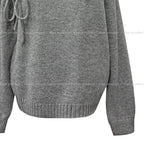 Mars Ribbon Off-Shoulder Knit