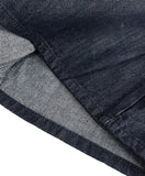 Non-fade Bermuda Snap Denim Pants