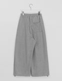 Hokoni banding string pin tuck training wide pants