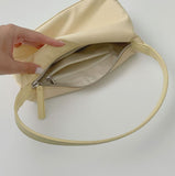Rustling Waterproof Material Point Color Mini Shoulder Bag
