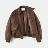 Romu Rivet Suede Flight Jumper