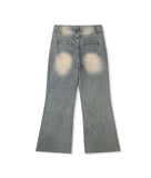 Shadow Cutting Bootcut Denim