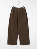 [unisex] Rurini wide cotton pants