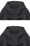 Duffle hoodie short coat