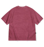 Ribbon Denim Pigment Crop TEE