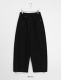 [unisex] Cordira Banding Pin Tuck Jogger Pants