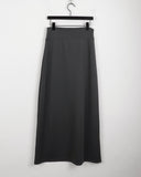 Mutin Jersey Maxi Banding Long Skirt