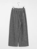 [unisex] Henrena banding wide corduroy pants