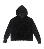 NET DAMAGE HOOD ZIP-UP