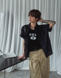 Prolly Check Roll-up Short Sleeve Shirt