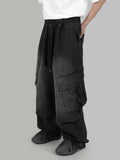 Agnal Cargo Balloon Jeans