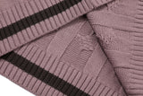 Cable Waffen V-Neck Knit