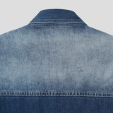 Kor Western Denim Crop Shirt