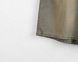 Takun Bijo Button Overfit 5-quarter Bermuda Denim Pants