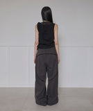 Asymmetrical Wide Pants