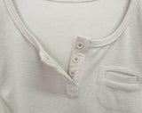 Muite U-Neck Pocket Long Sleeve T-Shirt