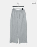 Laru Patch Wide String Brushed Training Pants