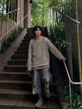 Summer Gradation Mesh Knit