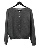 Bant Scarf Set Wool Knit Cardigan