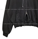 (UNISEX) Shell Damage Pigment Over Hooded Zip-up