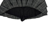[Belt set/Underpants lining] Atem Check Mini Pleated Skirt
