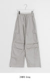 Tsukami Cargo Nylon Parachute Banding Pants