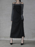Batz cut-off off-shoulder top