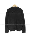 Overfit mock neck knit