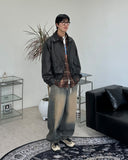 Taran Washing Balloon Denim Pants