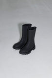 matte half rain boots