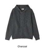 Day's Knit Hooded Zip-Up