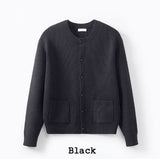 Block Haji Round Pocket Cardigan