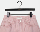 David Heart Back Pocket Balloon Fit Washed Pants