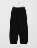 [unisex] Yohin side pin tuck wide jogger pants