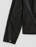 SICKLE BIKER DENIM JACKET