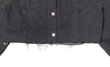 Wed Denim Crop Damage Jacket