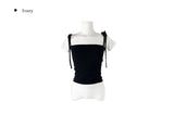 Kandi Bustier T-shirt Short Sleeve Sleeveless Set