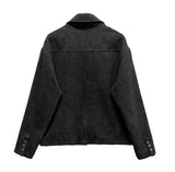 Cosley Tweed Crop Jacket