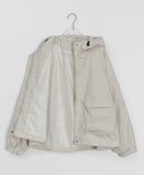 Tekedi Pocket String Hood Crop Wind Jumper