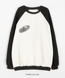 [BAONHAUS] Tenme raglan color matching brushed sweatshirt
