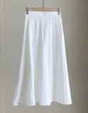 Joy Banding Flare Long Skirt