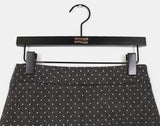 Soki Dot Frill Wool Mini Skirt