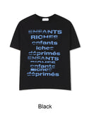 Turren Glitch Lettering Crop Short Sleeve Tee