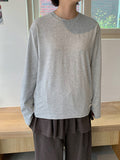 Kenmode Basic Plain Long Sleeve Tee