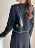 Wilett Sequins Bolero Crop Cardigan